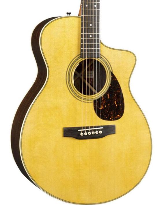 Folk gitaar Martin Standard SC-28E LR Baggs Anthem - Natural