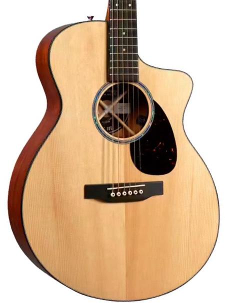 Folk gitaar Martin Road SC-10E Spruce - natural
