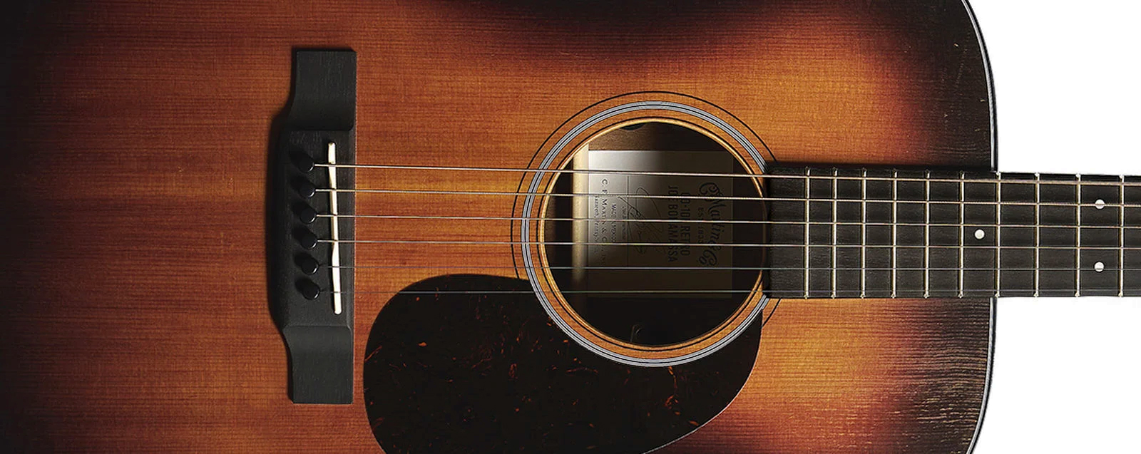 Martin Joe Bonamassa Road 0010e Retro  Signature Grand Concert Epicea Sapele Eb - 1937 Joe Bonamassa Sunburst - Folk gitaar - Variation 2