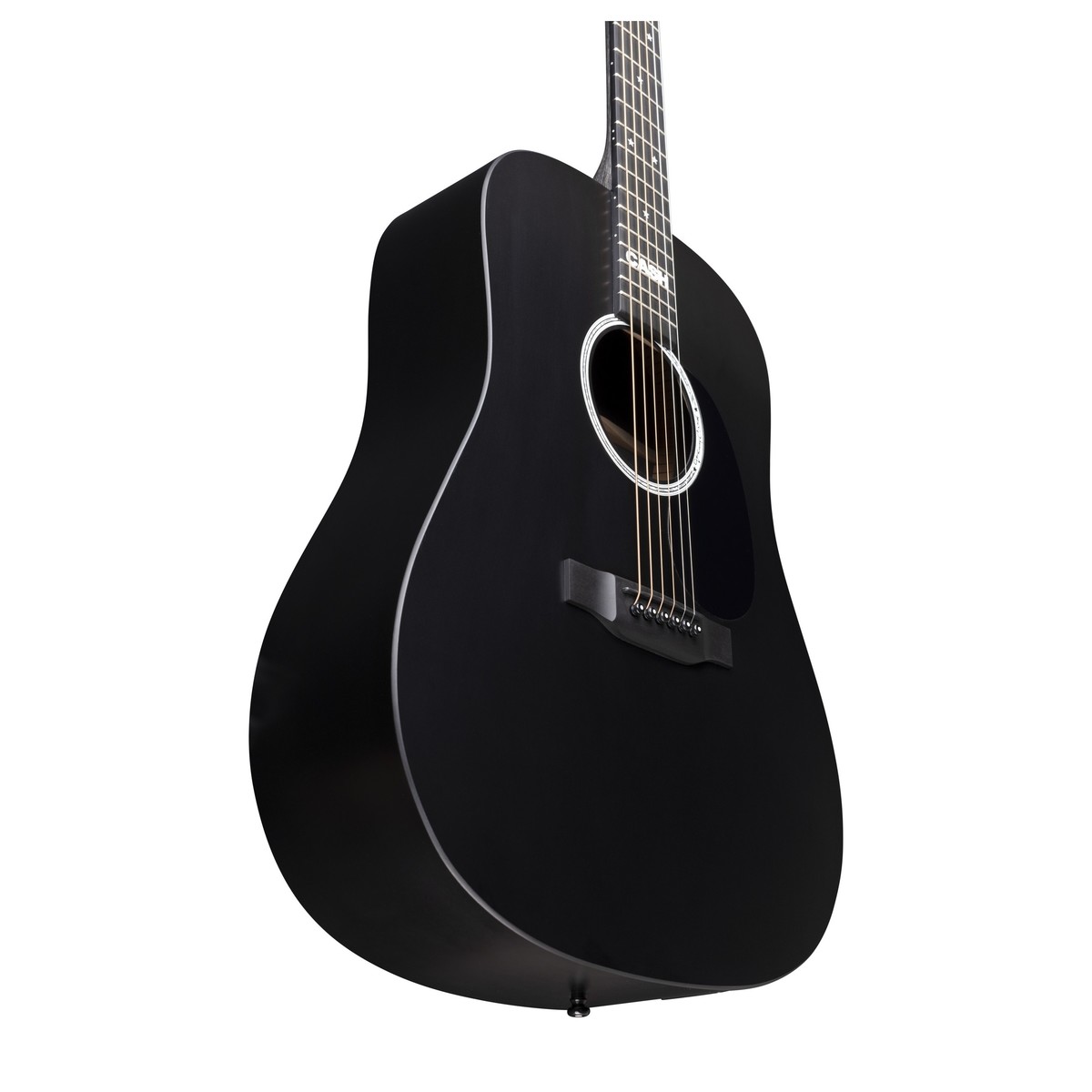 Martin Johnny Cash Dx Signature Dreadnought Hpl Ric - Black - Elektro-akoestische gitaar - Variation 2