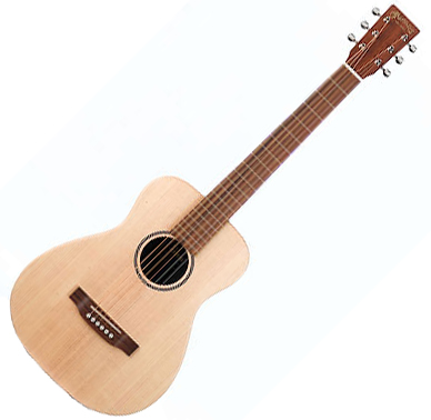 Martin Lx1 Little Martin Dreadnought Natural Satin - Western reisgitaar - Variation 5