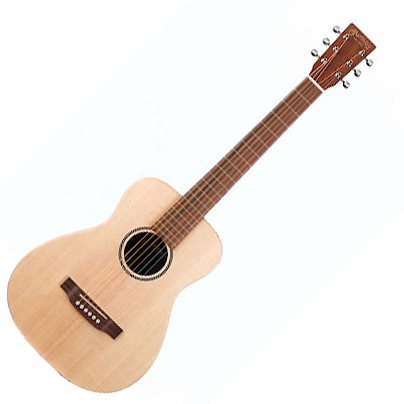 Martin Lx1e Little Martin Naturel Satin - Western reisgitaar - Variation 4