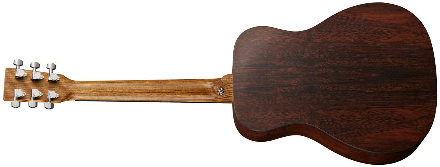 Martin Lx2 Life Is Good Little Martin Dreadnought Mini Shsc Epicea Palissandre Hpl Ric - Natural Satin - Folk gitaar - Variation 1
