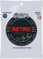 MTR13 Acoustic Guitar 6-String Set Retro Monel Tony Rice Bluegrass 13-56 - snarenset