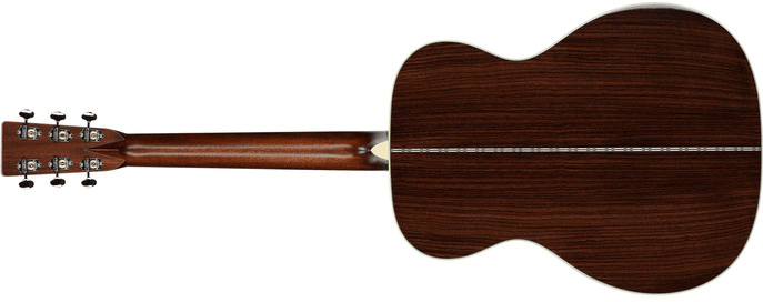 Martin Om28 Standard Golden Era Orchestra Model Epicea Palissandre Eb - Gloss 1935 Sunburst - Volksgitaar - Variation 1