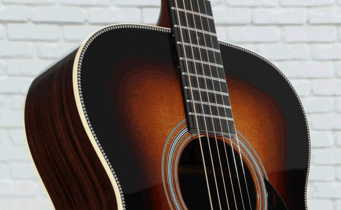 Martin Om28 Standard Golden Era Orchestra Model Epicea Palissandre Eb - Gloss 1935 Sunburst - Volksgitaar - Variation 2