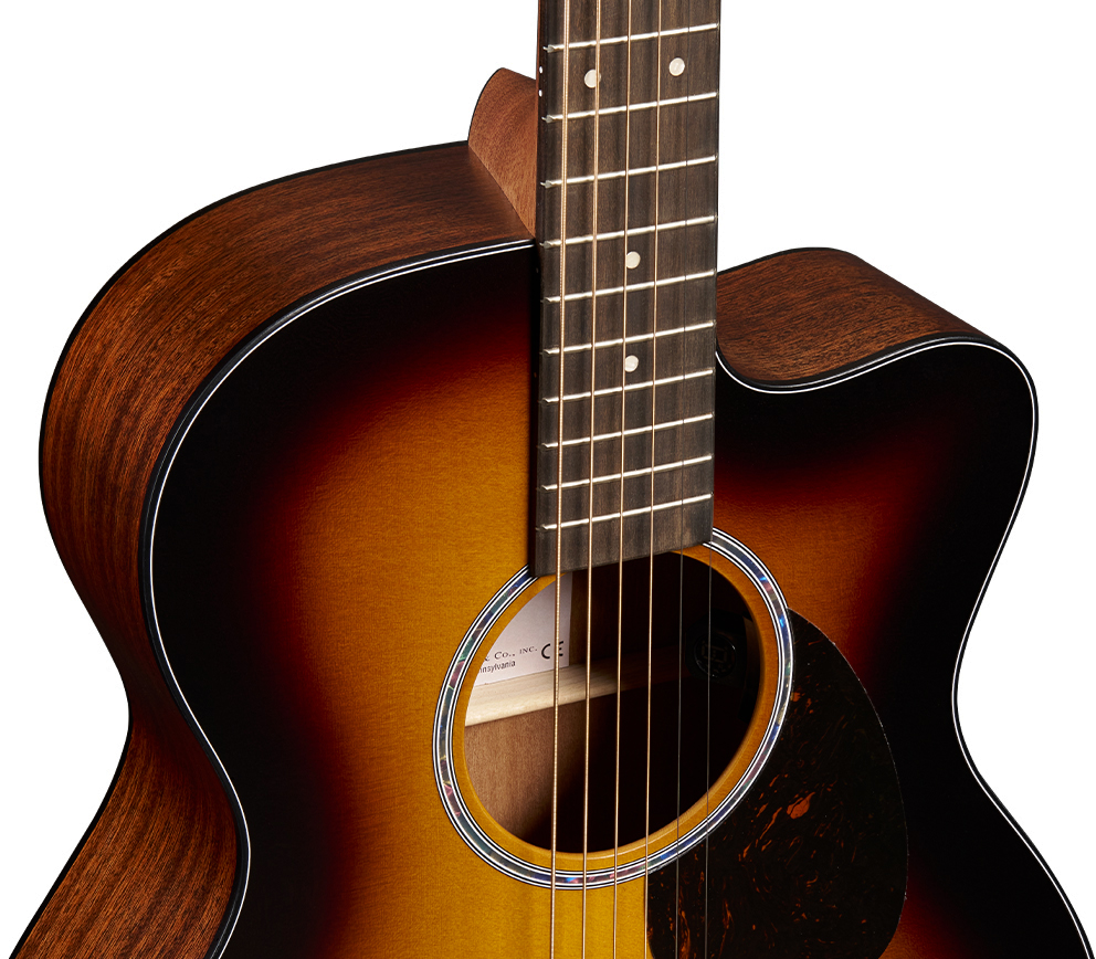 Martin Omc-10e Modern Burst Road Om Cw Epicea Sapele Eb - 1935 Sunburst - Folk gitaar - Variation 2