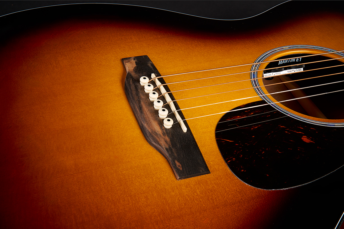 Martin Omc-10e Modern Burst Road Om Cw Epicea Sapele Eb - 1935 Sunburst - Folk gitaar - Variation 3
