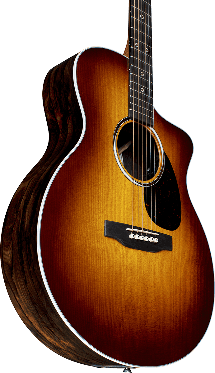 Martin Sc-13e Road Special Om Cw Epicea Ziricote Eb - Burst - Elektro-akoestische gitaar - Variation 2