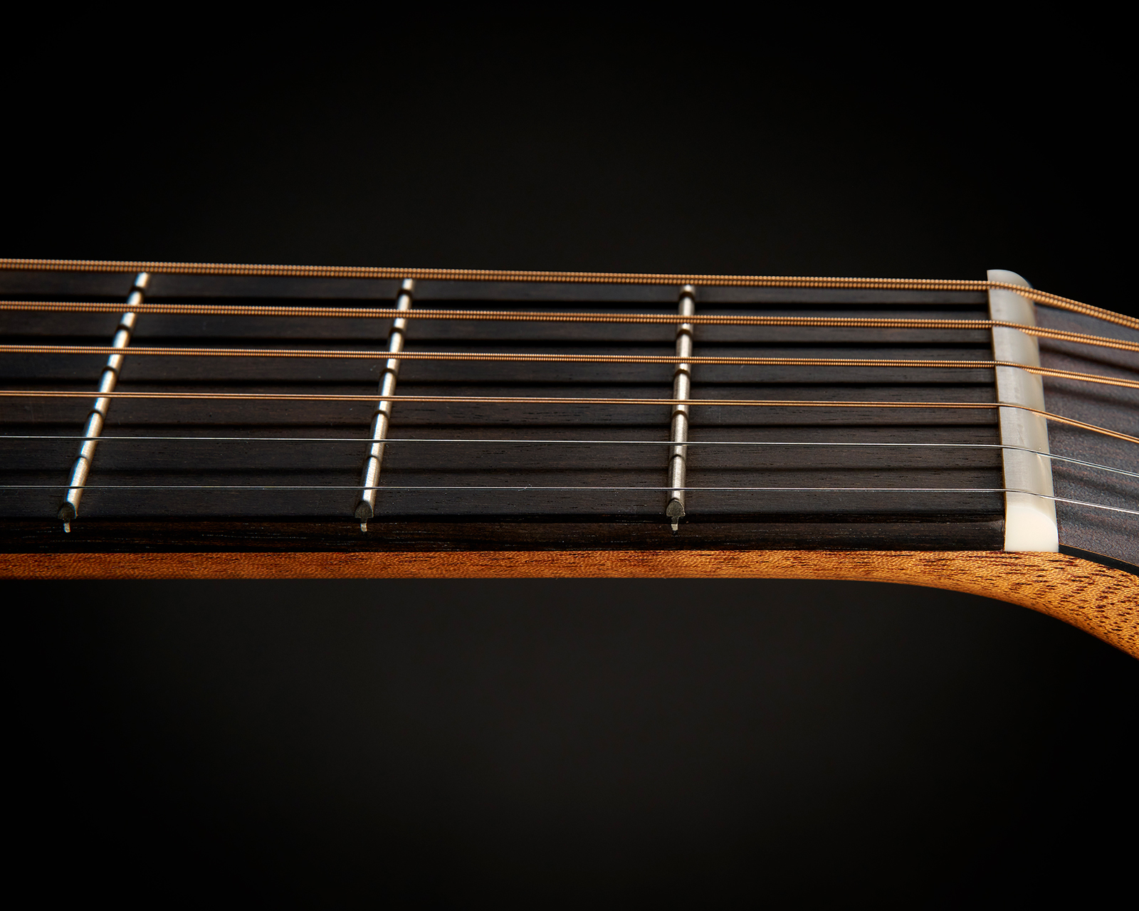 Martin Sc10e Modern Sapele Road S Om Tout Sapele Eb - Dark Mahogany - Folk gitaar - Variation 6