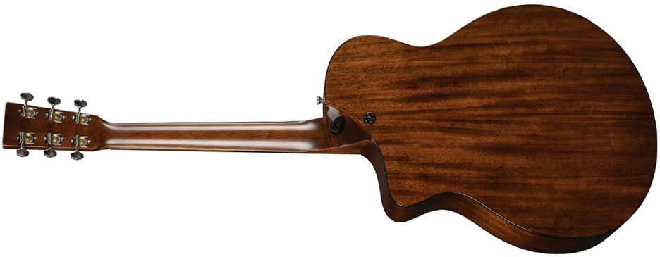 Martin Sc18e Lr Baggs Anthem Standard Om Cw Epicea Acajou Eb - Natural Aging Toner - Volksgitaar - Variation 1