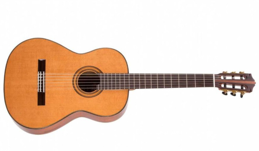Martinez Mc 118c Standard 4/4 Cedre Acajou Eb +housse - Natural - Klassieke gitaar 4/4 - Main picture