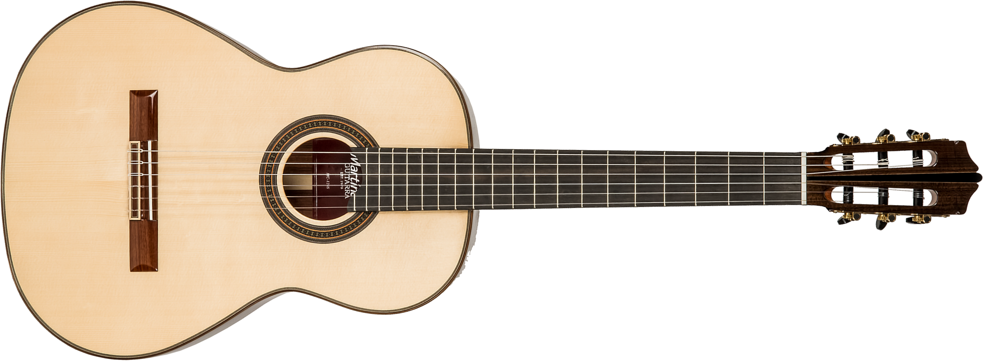 Martinez Mcg 128s Standard 4/4 Epicea Palissandre Eb +etui - Natural - Klassieke gitaar 4/4 - Main picture
