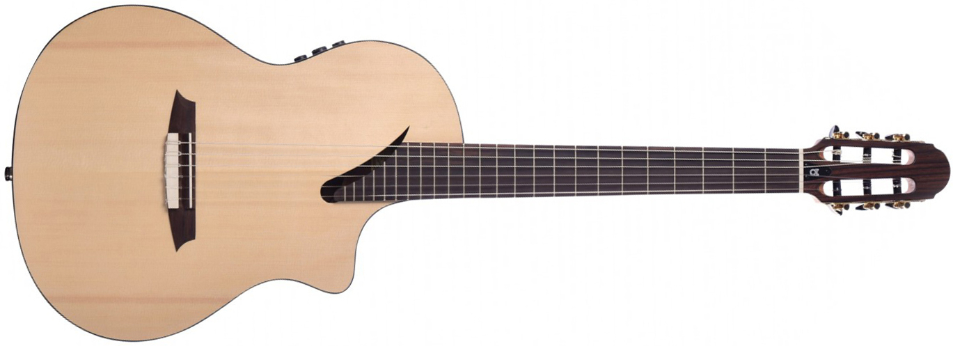 Martinez Ms-14 Mh Performer Epicea Acajou Rw - Natural - Volksgitaar - Main picture