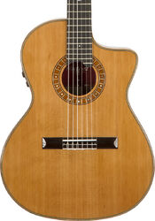 Klassieke gitaar 4/4 Martinez Crossover MP14-MH +Bag - Natural