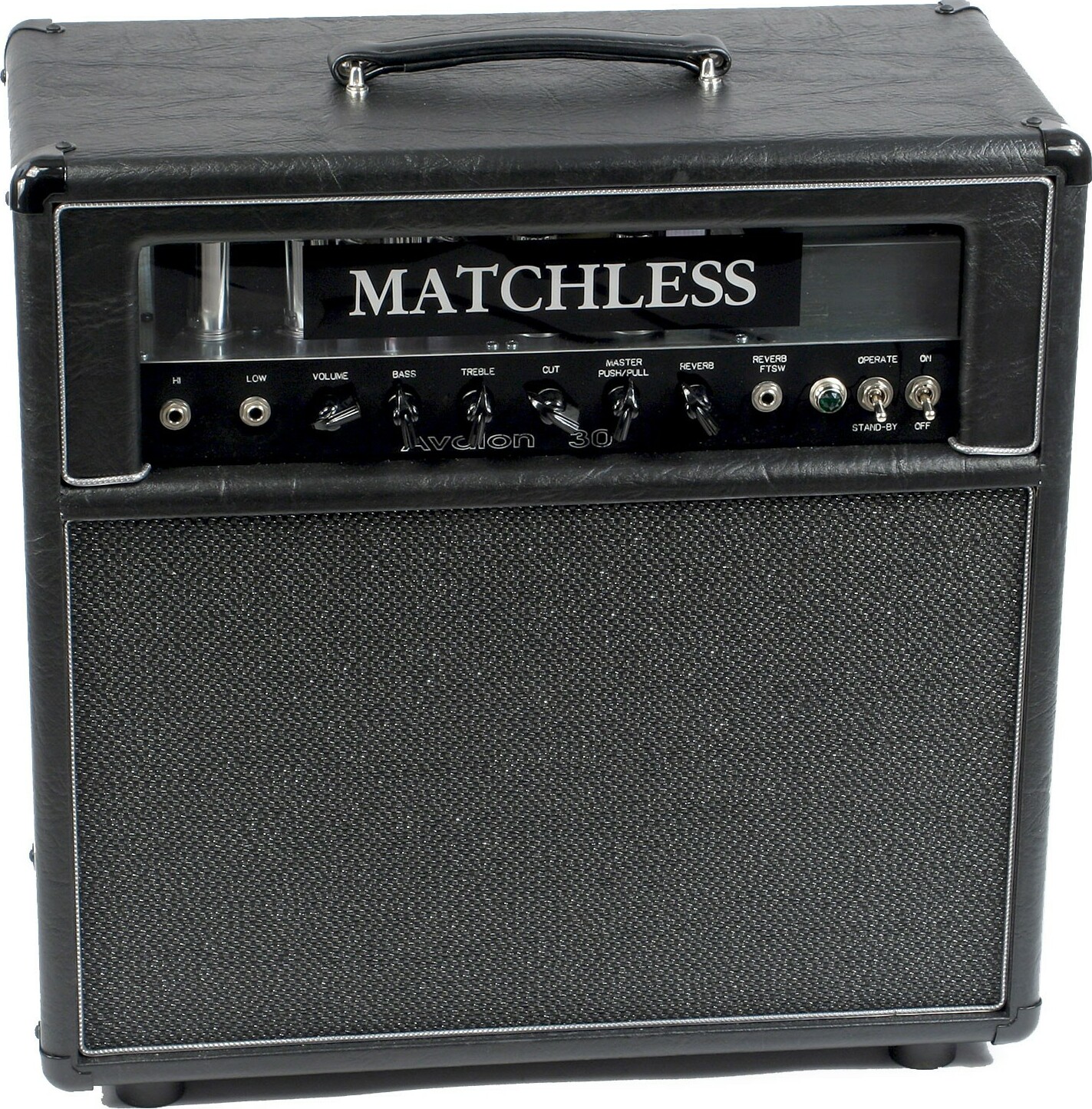 Matchless Avalon 30 112 Reverb 1x12 30w Black/silver - Combo voor elektrische gitaar - Main picture