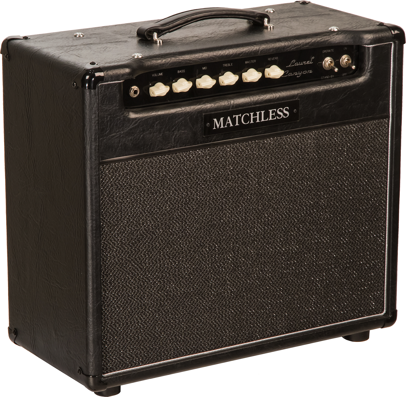 Matchless Laurel Canyon Reverb Combo 20w 1x12 Black/silver - Combo voor elektrische gitaar - Main picture