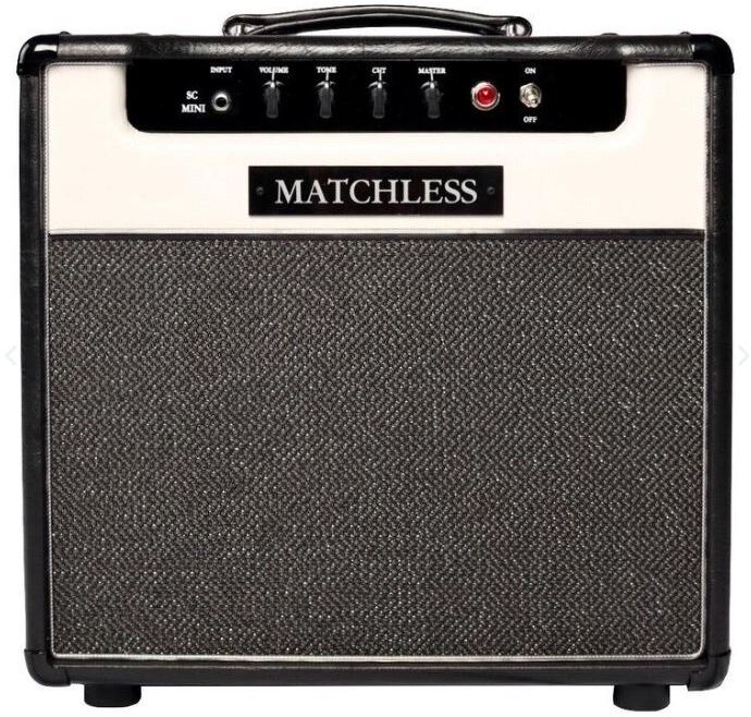 Matchless Sc Mini 1x12 6w Black/light Gray/silver - Combo voor elektrische gitaar - Main picture