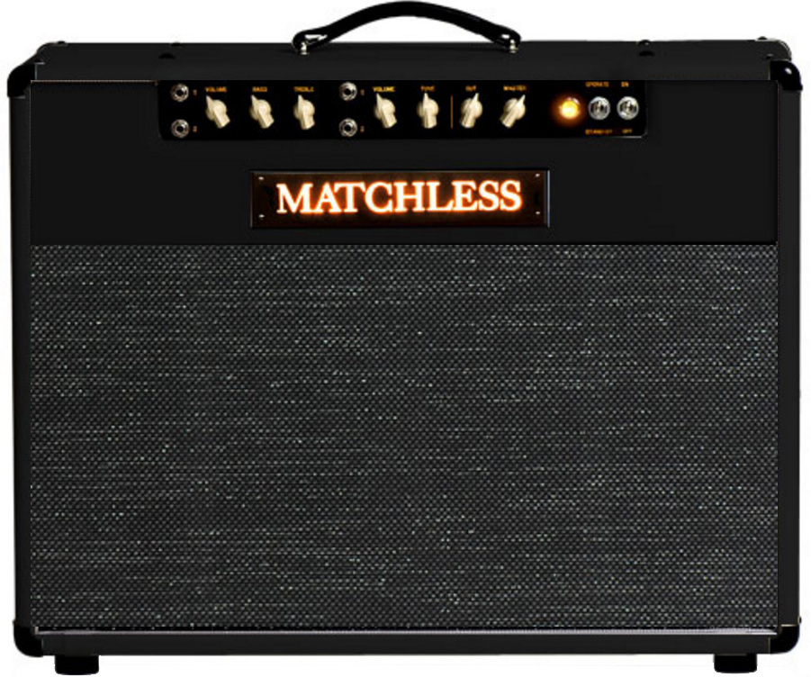 Matchless Sc Mini 1x12 6w Black/silver - Combo voor elektrische gitaar - Main picture