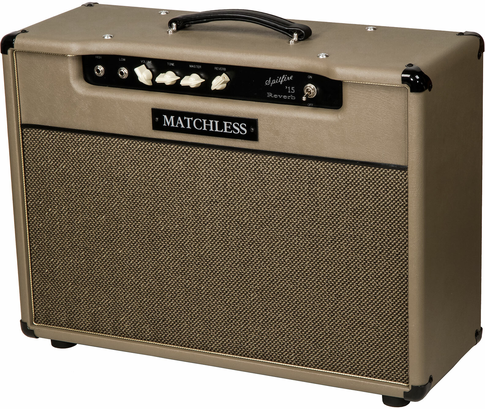 Matchless Spitfire 15 112 Reverb 15w 1x12 Capuccino/gold - Combo voor elektrische gitaar - Main picture