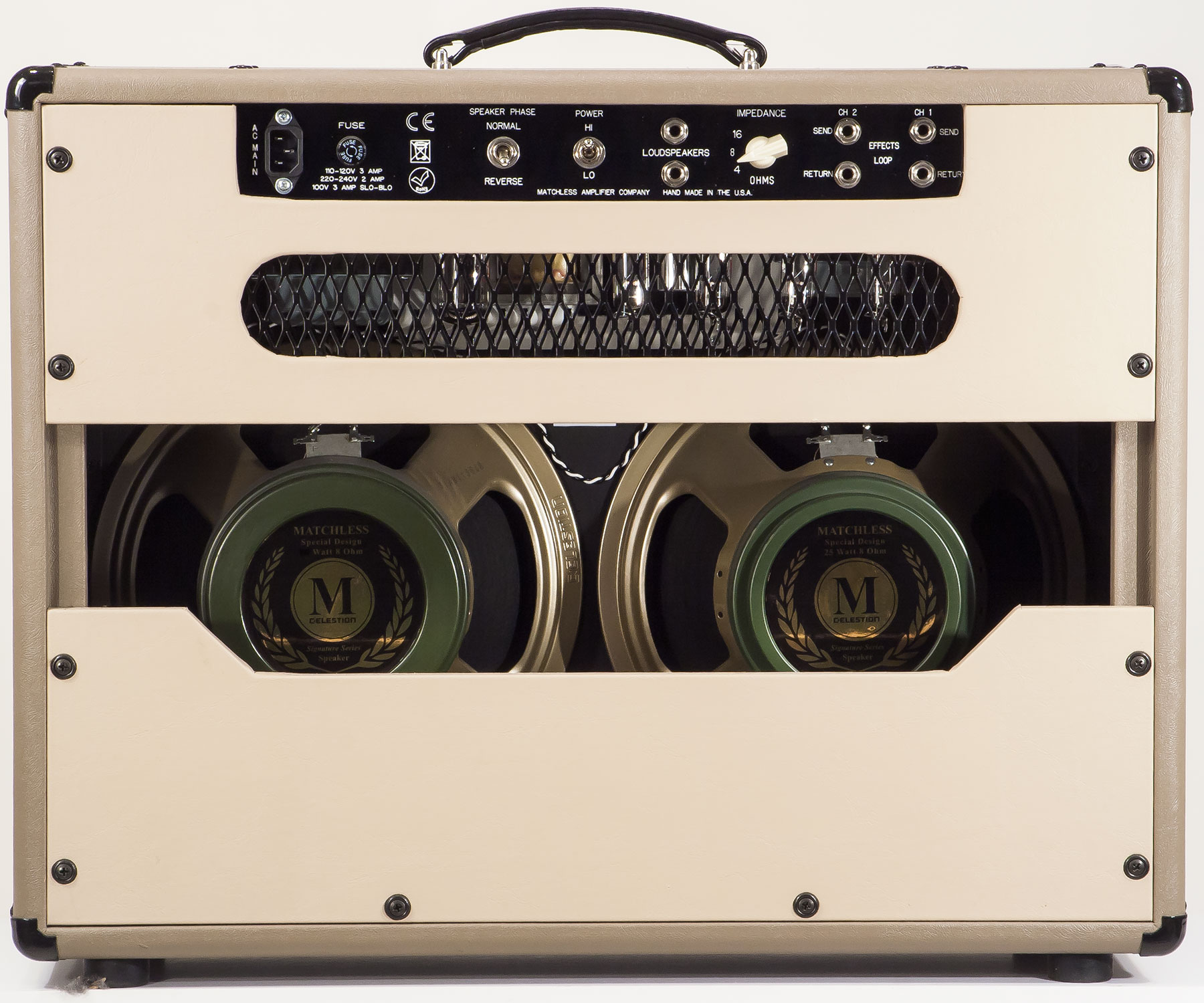 Matchless Dc-30 30w 2x12 Cappuccino/gold - Combo voor elektrische gitaar - Variation 3