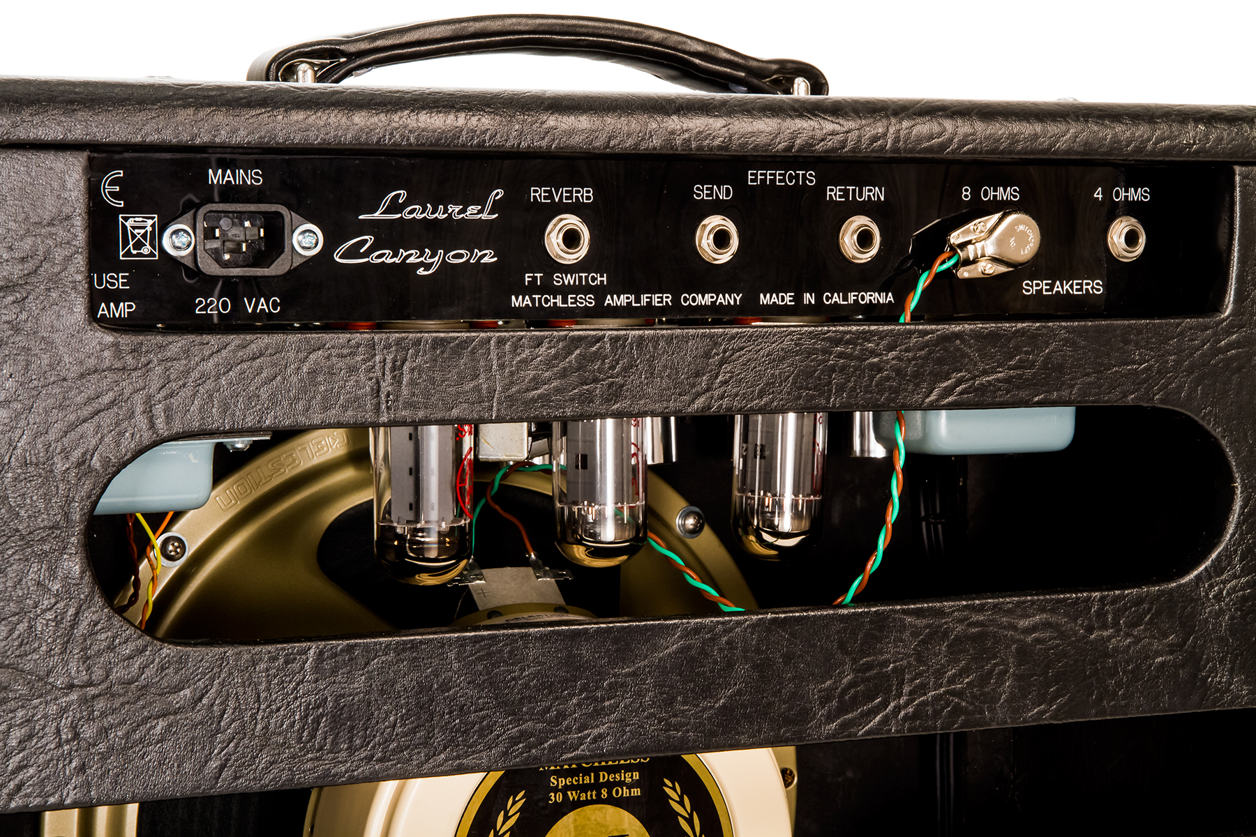 Matchless Laurel Canyon Reverb Combo 20w 1x12 Black/silver - Combo voor elektrische gitaar - Variation 3