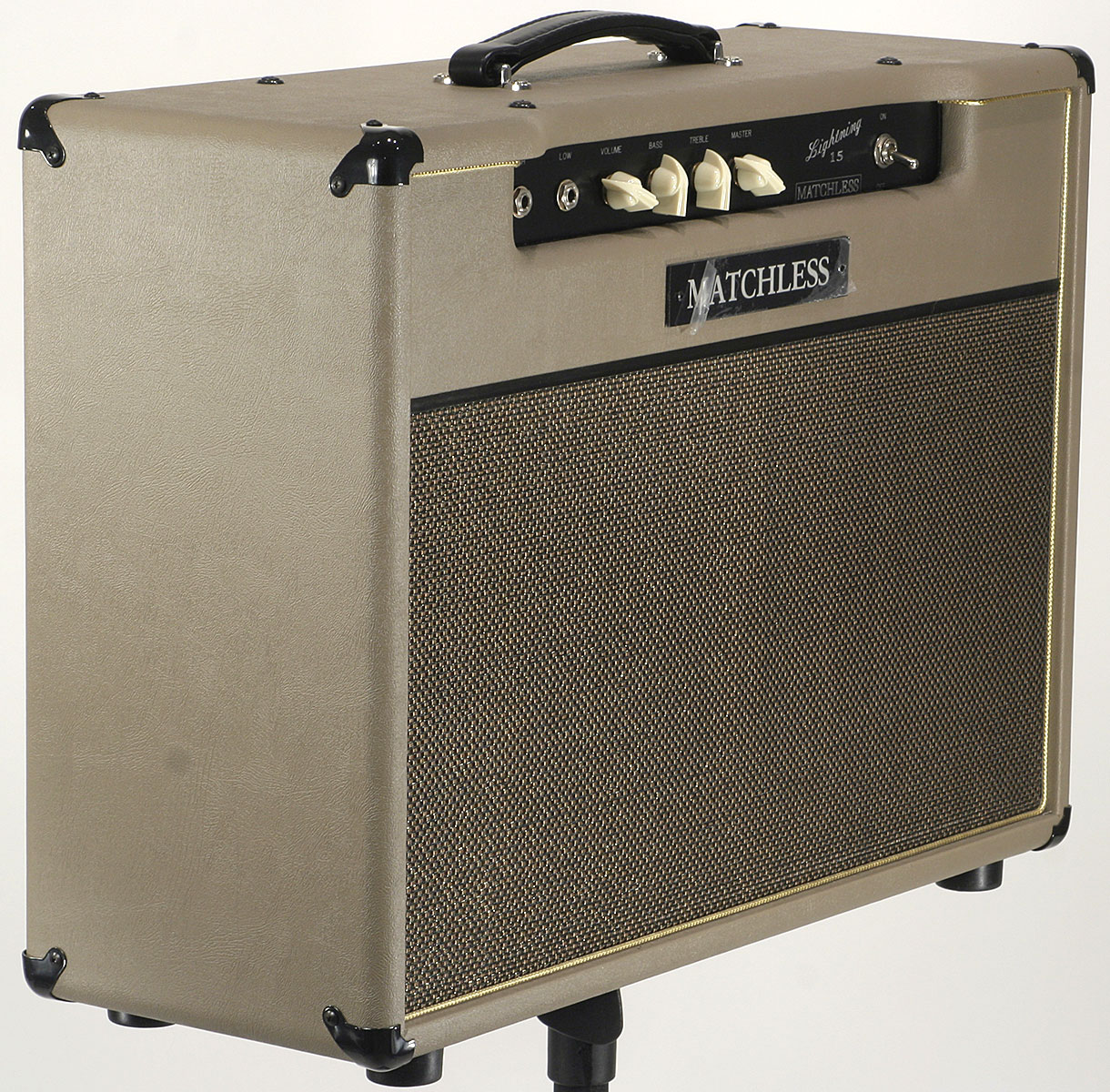 Matchless Lightning 15 112 15w 1x12 Cappucino/gold - Combo voor elektrische gitaar - Variation 3