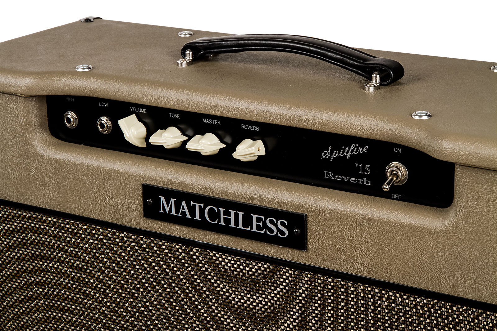 Matchless Spitfire 15 112 Reverb 15w 1x12 Capuccino/gold - Combo voor elektrische gitaar - Variation 2