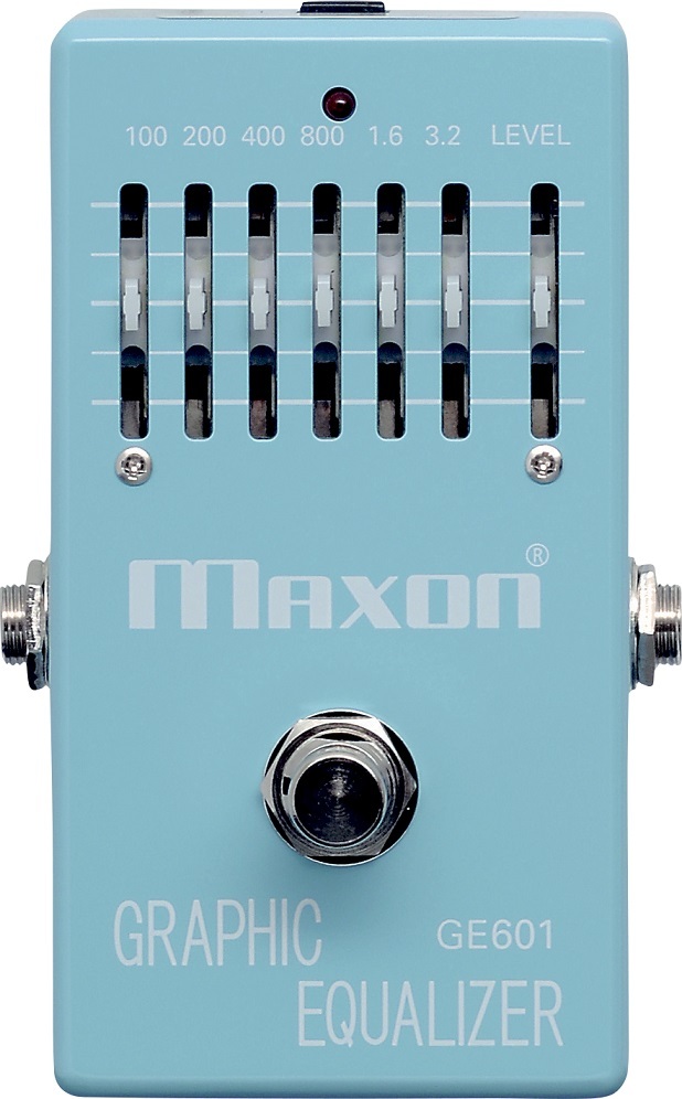Maxon Reissue Series Ge601 Graphic Equalizer - EQ en enhancer effect pedaal - Main picture