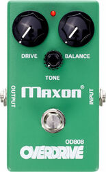 Overdrive/distortion/fuzz effectpedaal Maxon OD-808 Overdrive