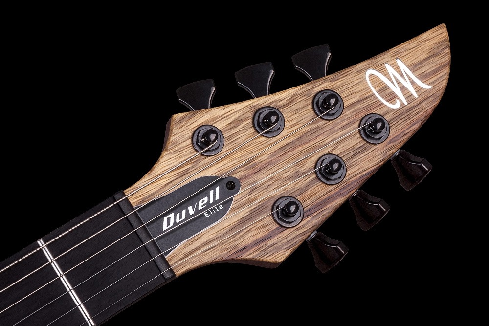 Mayones Guitars Duvell Bl 6 2h Seymour Duncan Ht Eb - Natural Korina - Metalen elektrische gitaar - Variation 6