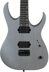 Elektrische gitaar in strat vorm Mayones guitars Duvell DT 6 - Gunmetal grey metallic matt