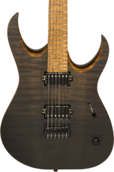 Metalen elektrische gitaar Mayones guitars Duvell Elite 6 #DF2106534 - Trans jeans black horizon