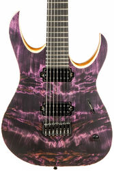 7-snarige elektrische gitaar Mayones guitars Duvell Elite 7 #DF2009194 - Dirty purple