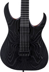 Metalen elektrische gitaar Mayones guitars Duvell Elite Gothic 6 (Seymour Duncan) - Gothic black
