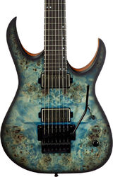 Bariton elektrische gitaar Mayones guitars Duvell Elite Pro 7 #DF2511178 (7-String, Baritone) - Matt Ice Dragon