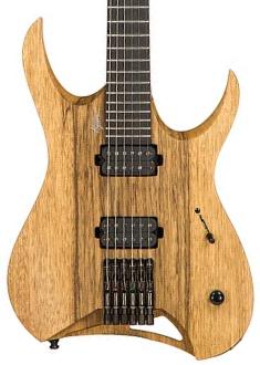 Solid body elektrische gitaar Mayones guitars Hydra BL 6 #HF2301591 - natural