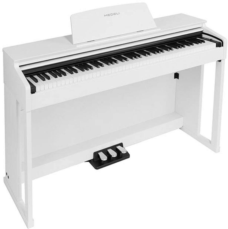Medeli Dp 280 Wh - Digitale piano met meubel - Main picture