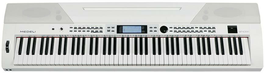 Medeli Sp4200/wh - White - Stagepiano - Main picture