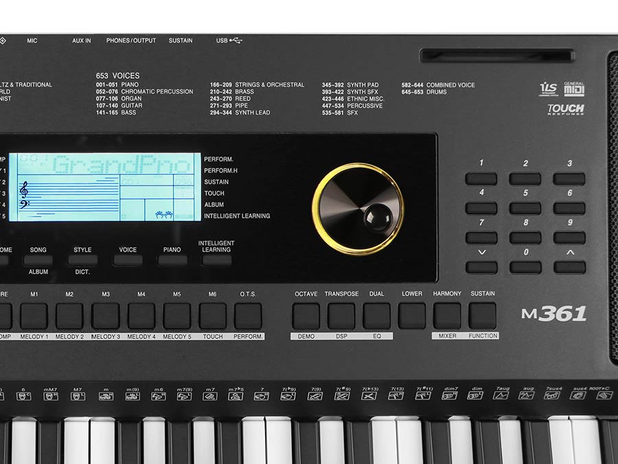Medeli M361 - Entertainerkeyboard - Variation 7