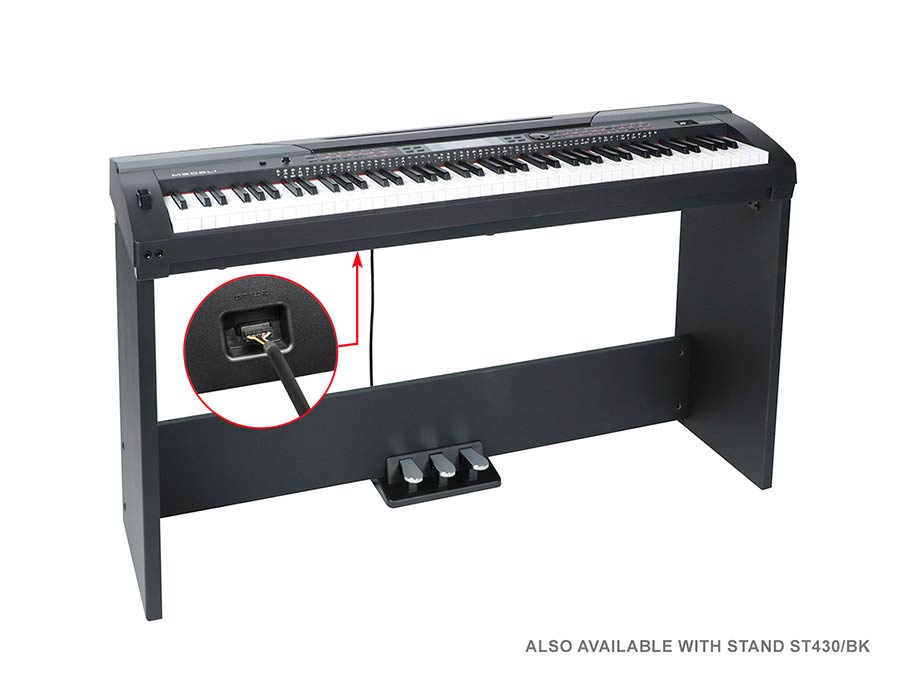 Medeli Sp4200/bk - Black - Stagepiano - Variation 9