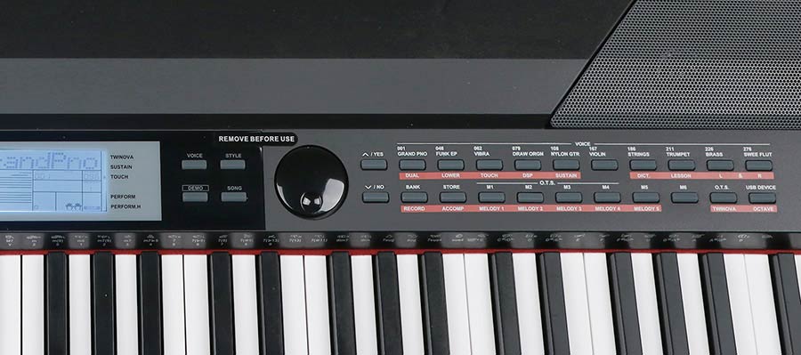 Medeli Sp4200/bk - Black - Stagepiano - Variation 2