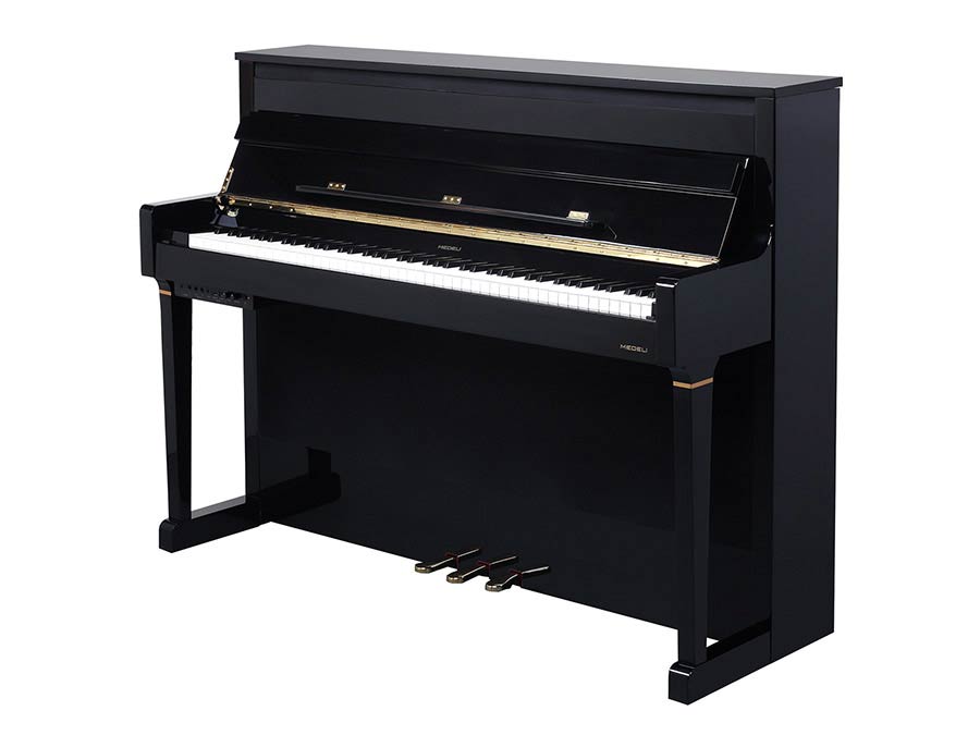 Medeli Up 605 - Noir - Digitale piano met meubel - Variation 8
