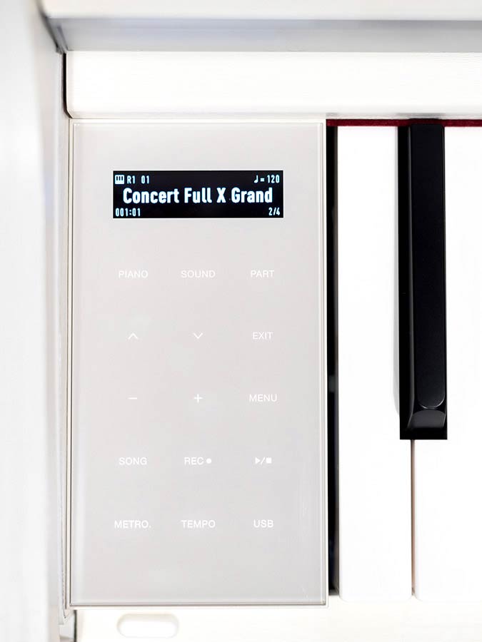 Medeli Up405e/wh - Digitale piano met meubel - Variation 4