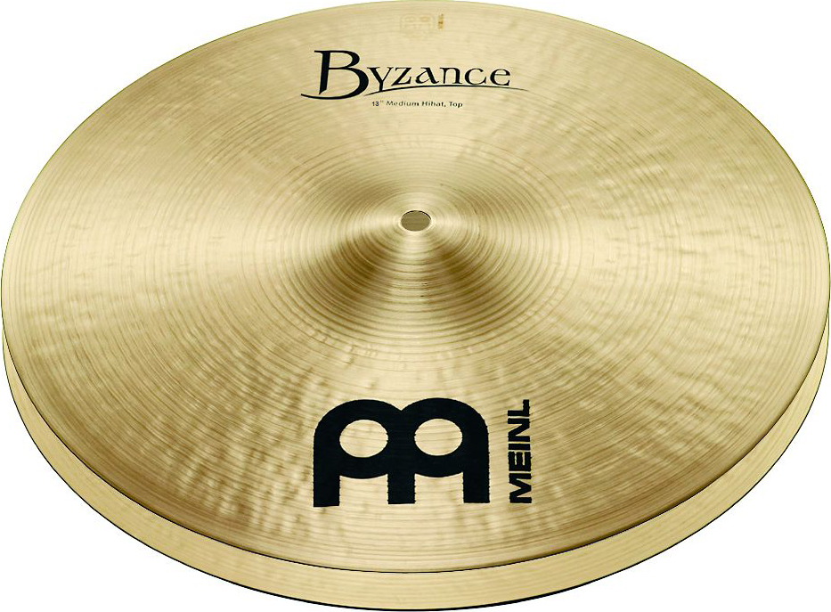 Meinl Byzance Hi Hat 13 Medium - 13 Pouces - HiHat bekken - Main picture