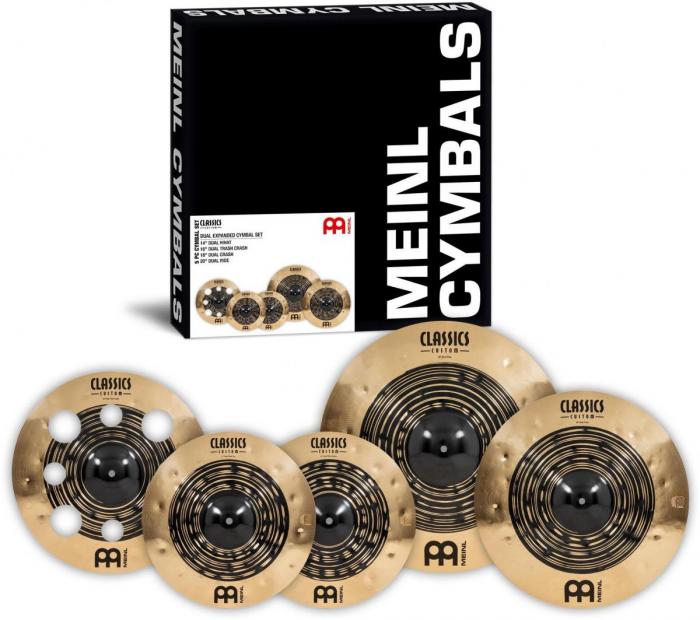 Bekkens set Meinl Pack Classic Custom Dual