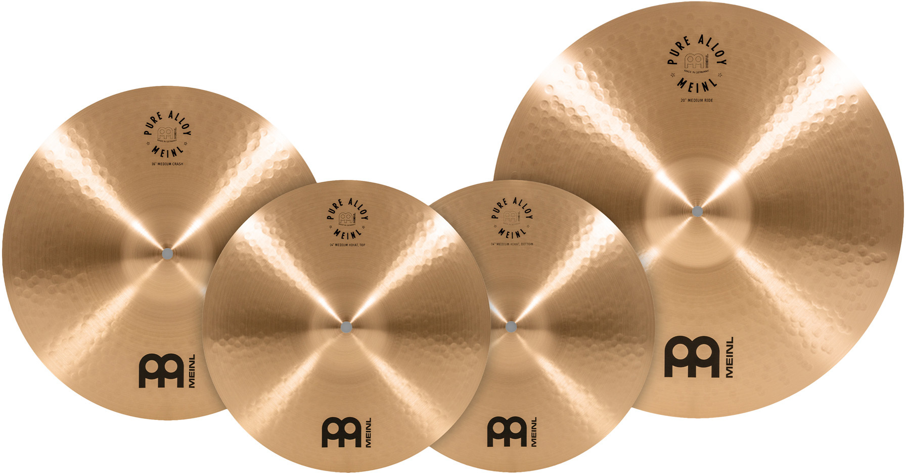 Meinl Pure Alloy Set - Bekkens set - Main picture