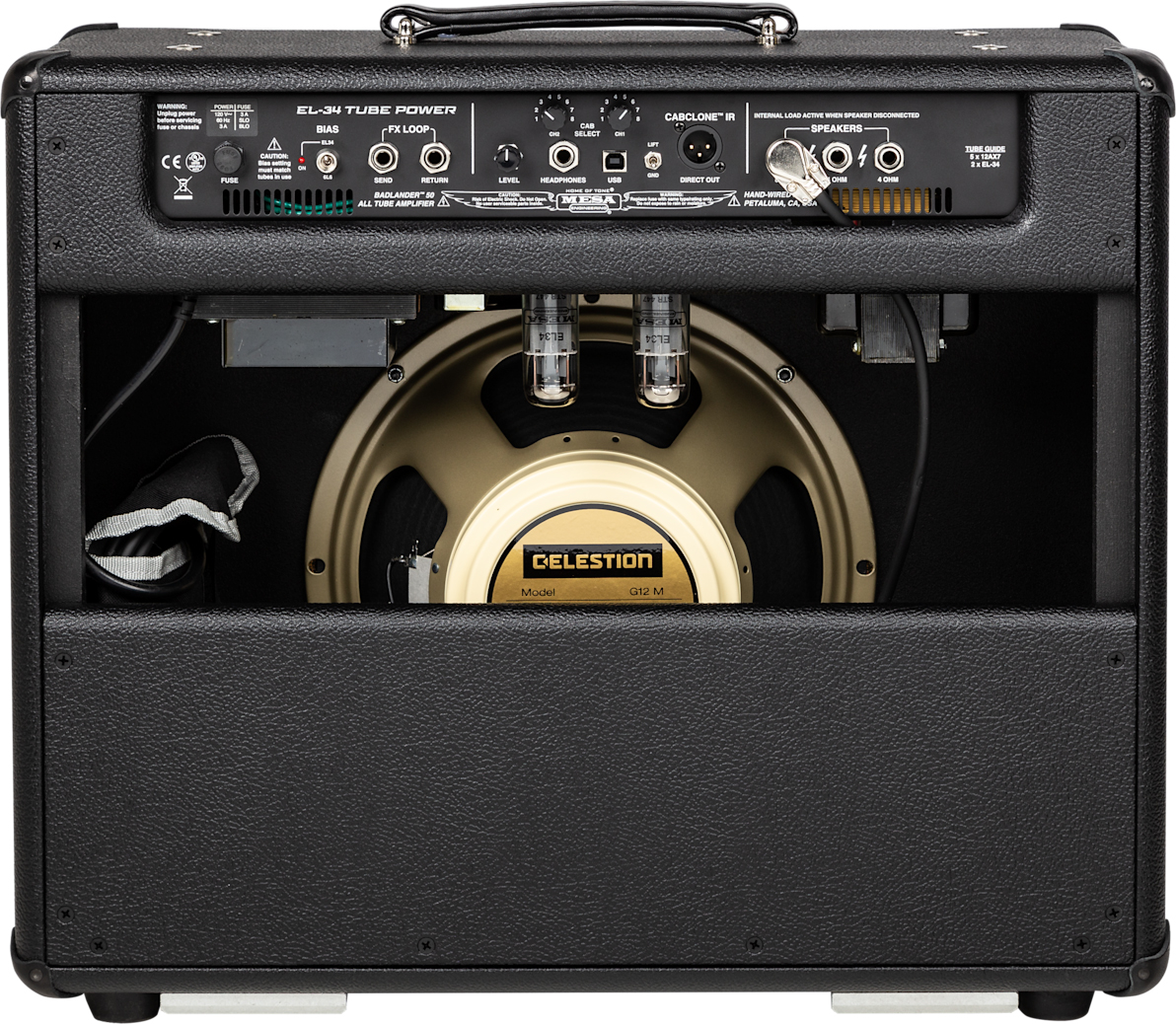 Mesa Boogie Badlander 50 Combo 20/50w El34 Black Bronco - Combo voor elektrische gitaar - Variation 1