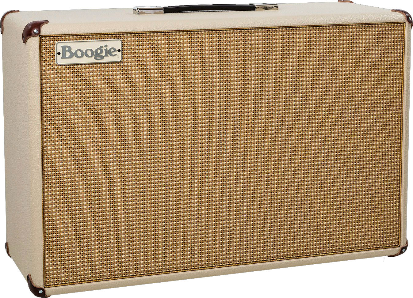 Mesa Boogie 2x12 California Tweed Guitar Cab 80w 8-ohms Cream Bronco - Elektrische gitaar speakerkast - Main picture