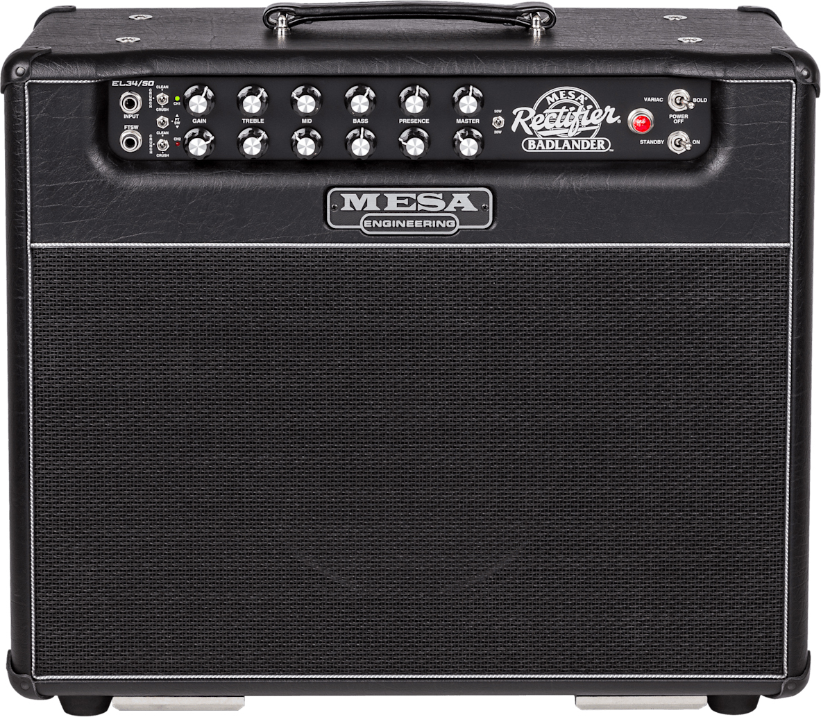 Mesa Boogie Badlander 50 Combo 20/50w El34 Black Taurus - Combo voor elektrische gitaar - Main picture